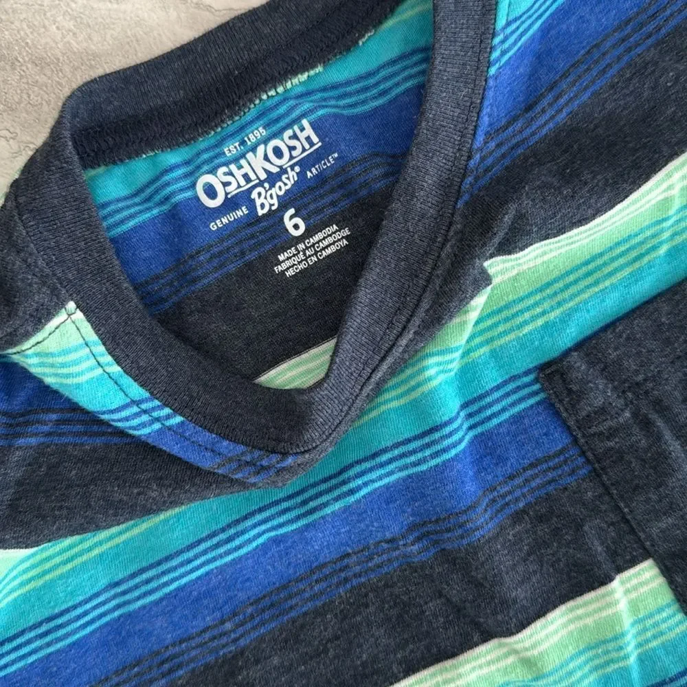 OSHKOSH Boys Striped T Shirt